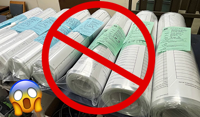 no more uncut laminated rolls